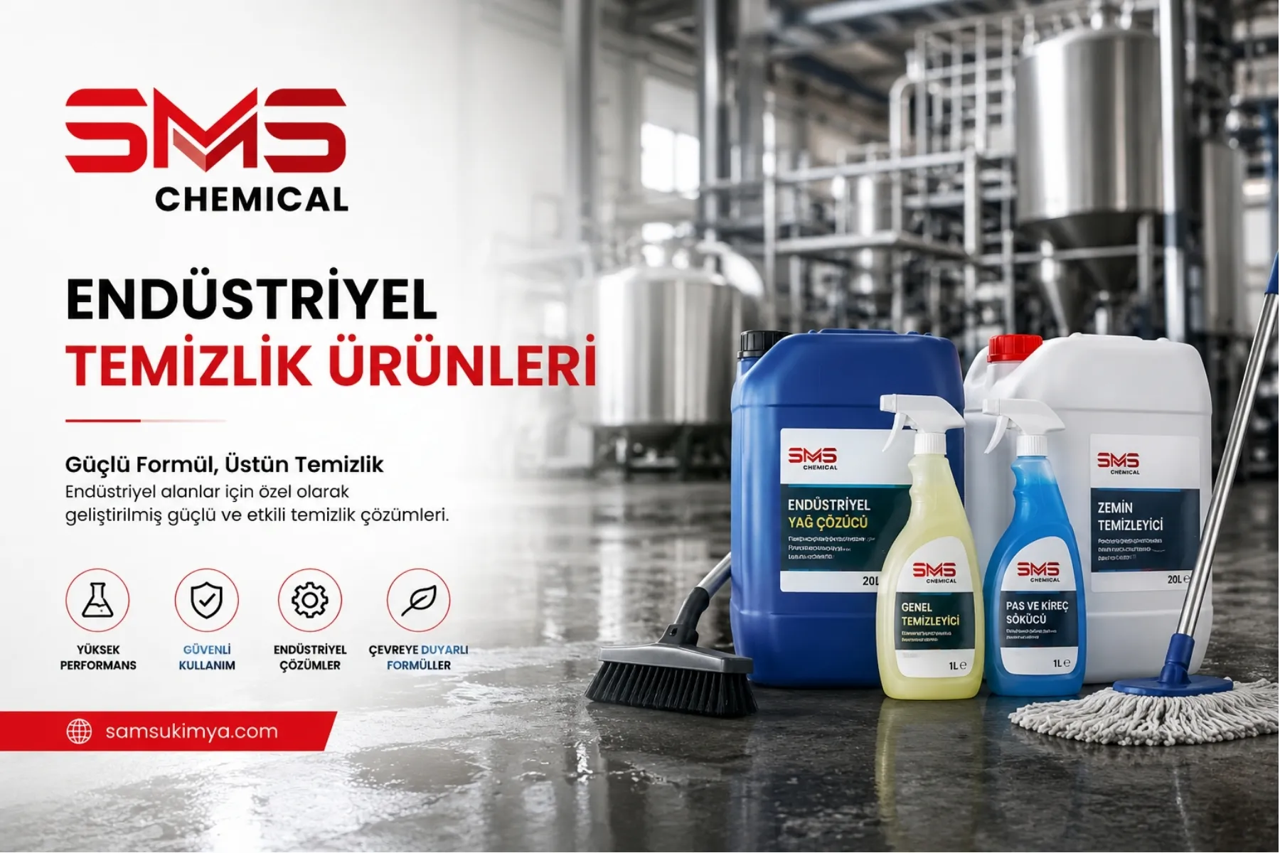 Endüstriyel Temizlik Ürünleri