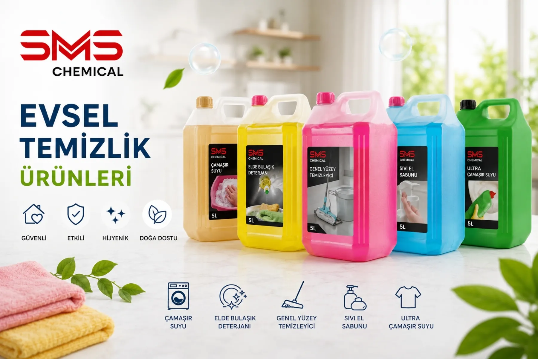 Evsel Temizlik Ürünleri